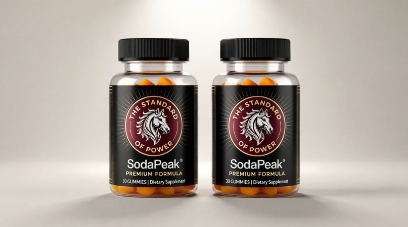 SodaPeak basic package with two bottles of 30 gummies each for a 60 day supply